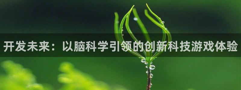 沐鸣娱乐2官网网址是多少：开发未来：以脑科学引领的创新科技游戏体验